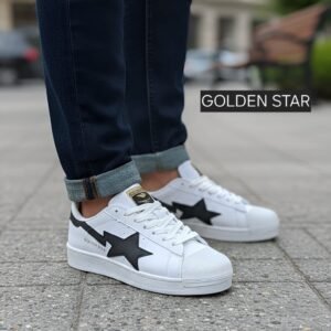 Golden Star Beyaz Siyah