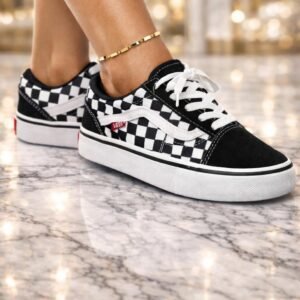 Vans Siyah Beyaz Kareli
